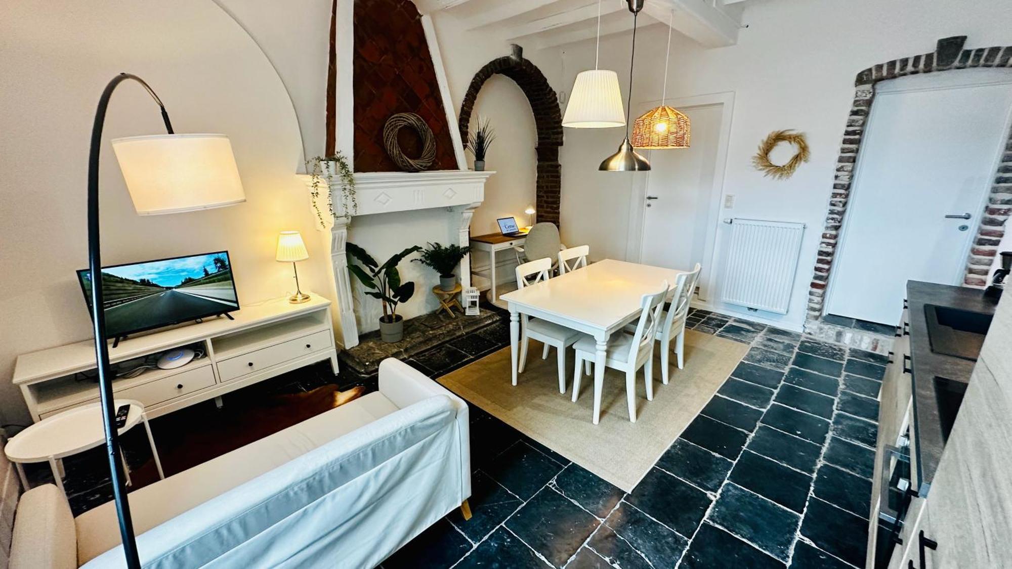 Ferienwohnung Cense De Lalouette Saint-Ghislain Exterior foto